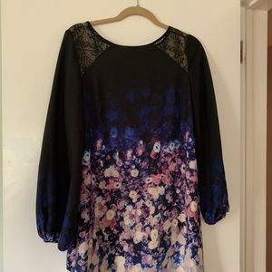 Gorgeous knee length floral dress